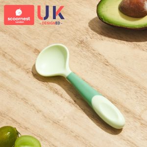 KESCOORL | Baby Feeding Training Curved Spoon