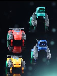Dream Toy Inertial Sliding Dino Car Toy For Kids Transforming Car Deformation Car Toys