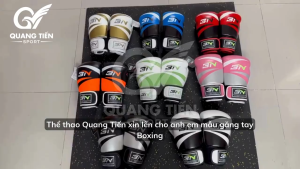 Găng tay boxing  tặng kèm túi chính hãng đủ màu đủ size