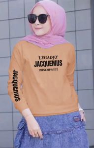 BAJU LEGADJO WANITA MASA KINI KEREN LENGAN PANJANG MUSIM INI TERBARU - KAOS LENGAN PANJANG TRENDY KEKINIAN DAN TERLARIS