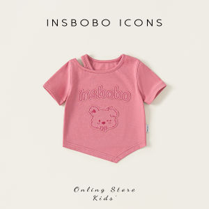 insbobo | Áo Thun Mùa Hè Phong Cách Dễ Thương Cho Bé Gái