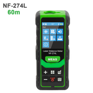 Noyafa Máy đo khoảng cách la-de laze xanh lục Rangefinder Độ chính xác cao máy laser chuyên nghiệp Máy đo khoảng cách Thiết bị đo công cụ