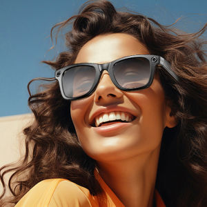 Kính Thông Minh Bluetooth AI 8MP Đổi Màu Chống Nước Có Chức Năng Gọi Điện Chụp Ảnh & Quay Video Nghe Nhạc Không Dây & Trợ Lý Giọng Nói