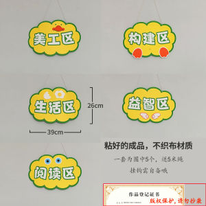 Cheering Duck Theme Wall Kindergarten Environment Creation Layout Corner Card Material Classroom Corridor Home Contact Shelf Plate Rail Red Duck