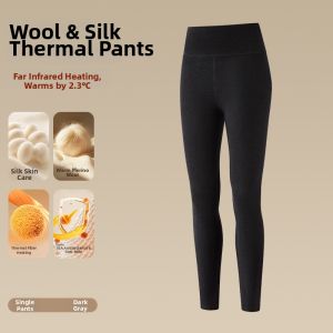 Seamless Warm Thick Insulated Underwear Set for Women in Winter