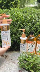 SMALL CORN โลชั่นคอลลาเจนทองคำ Collagen Body Lotion 300ml โลชั่นบํารุงผิวกาย ไวท์เทนนิ่ง ปรับสีผิวกระจ่างใส ให้ความนุ่มลื่น