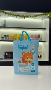 Faybel Baby Tape Diapers (Pampers) NewBorn 68pcs | 1 Pack / 3 Pack / 6 Pack |Disposable Baby Diapers Soft Leak Proof Breathable