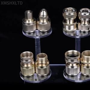 1 Pcs 3/4 Inch Male Female Thread Copper Quick Connector Garden Water Connection Accessories Car Washing Pipe Fittings