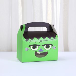 Hộp Quà Kẹo Halloween Chủ Đề Quái Vật Bí Ngô Mèo Xác Ướp Ma Cà Rồng Bộ Xương Chất Liệu Giấy Cứng Đựng Bánh Quy Dùng Cho Sự Kiện Tiệc Tùng Kinh Dị