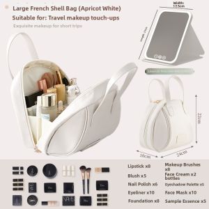 QINGBINJIAJU | Portable High Capacity Waterproof Travel Cosmetics Bag