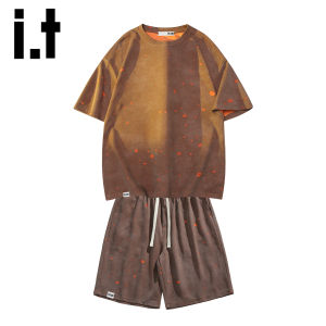 izzue | Tie-Dye Loose Summer Leisure Sportswear Set