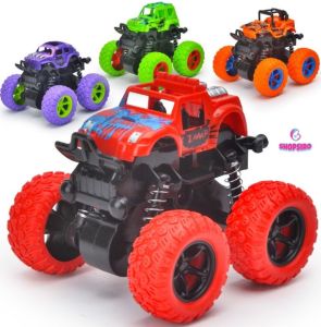 Xe ô tô chạy đà xe địa hình bánh đà nhào lộn 360 độ chạy đà cực mạnh chất liệu nhựa ABS an toàn cho bé yêu