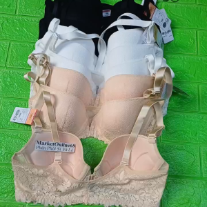 Áo Ngực Ren Cài Trước Lovely A551 Cao Cấp - Bản Lưng To Gen Mỡ Lưng Chống Chảy Xệ Có Gọng Mút Mỏng Cho Nữ Bigsize MarketOnline68