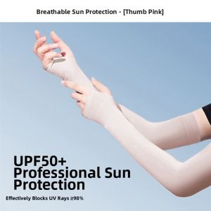 BILLI ZILLY | Gradation Ice Silk Sun Protection Arm Sleeves for Women