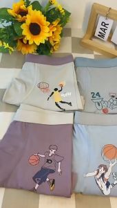 Đồ lót bé trai sét 4 quần chip đùi trẻ em size đại từ 36 đến 78kg