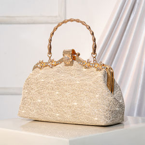 New Arrival Cheongsam Bags Elegant Womens Bag Mother-in-Law Wedding Banquet Handbag Bridal Bag Hand Bag Shoulder Crossbody Dinner Bag