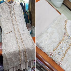 GAMIS ROMPI MISAH TERBARU-GAMIS PESTA MEWAH KEKINIAN APLIKASI PAYET MUTIARA-GAMIS FABELLA BROKAT CORNELLI GLITER 2023 VIRAL