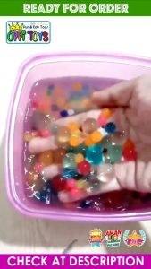 Hydrogel - Hidrogel Water Ball Magic Ball Warna Warni Media Tanam Water Beads Warna - Rendaman Mutiara Bulat