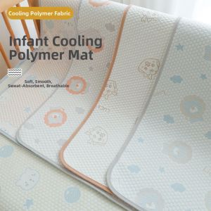 Breathable and Moisture Absorbing Baby Cool Mat High Molecular Ice Fiber