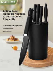 BAKULI | Kitchen Knife Set with Cutting Board 3 Pieces