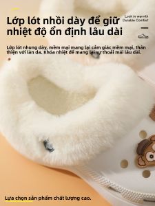 FENKAN | Detachable Warm Fleece Insole Inserts For Cross Crocs
