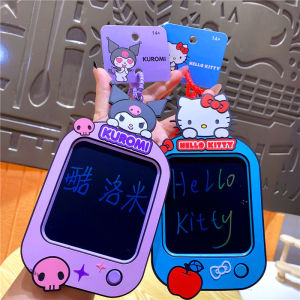 Sanrio Kurokos Middle-Sized Doodle Hanging Decoration Student Backpack Keychain Fun Creative Gift PVC Plastic Cartoon Style