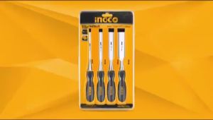 Đục gỗ bộ 4 chi tiết INGCO HKTWC0401