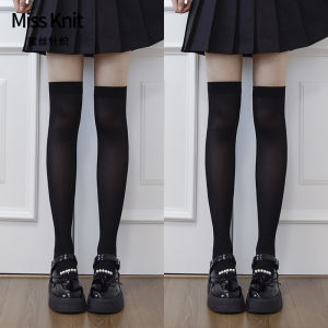 White Knee Socks Velvet Sock Children Japanese Style Small White Silk Stockings Black JK Hold-Ups Thigh High Socks