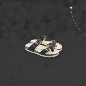 Crousel Sandal Casual \ Women - Sakura Batik Black