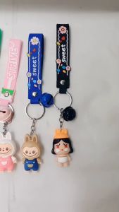 พร้อมส่ง🌈 พวงกุญแจลาบูบู้🌈  Labubu กุญแจตุกตา น่ารักสดใส พกพาสะดวก แฟชั่นของเด็ก ตุ๊กตาลาบูบู PVC กันสูญหายน่ารัก ขนาดเล็ก สําหรับเด็กกับผู้ใหญ่ เหมาะกับของขวัญ