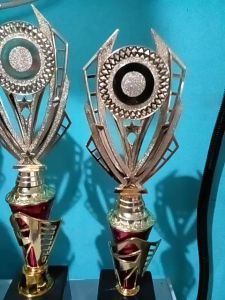 Piala Lomba Juara 1 2 3 4 (N0.22 BODY MERAH RASER) "costum" FREE STICKER (BOLEH satuan)TERMASUK SETICKER DAN FREE DESIGN