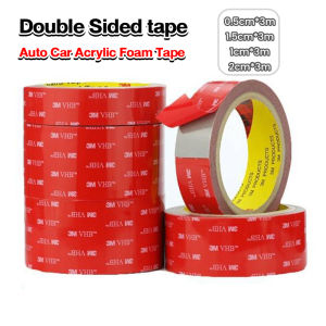 Digeo 3M Auto Car Acrylic Foam High Strength Double Sided Attachment Tape Roll 2cm*3m