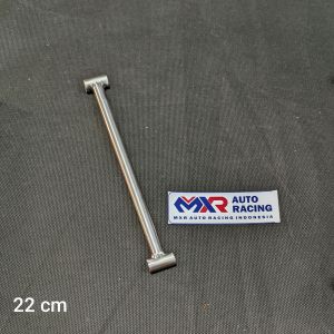 Breket knalpot / dudukan knalpot model lurus stainles stell panjang 15cm - 25cm