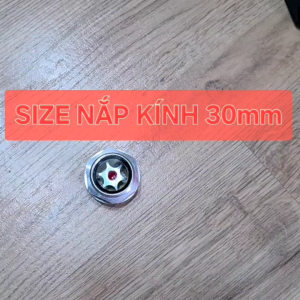 Nắp Kính Quan Sát Mức Dầu Đường Kính 30mm Hợp Kim Ren 30x1.5mm Cửa Sổ Quan Sát Lượng Dầu Cho Máy Nén Khí Máy Công Cụ Linh Kiện