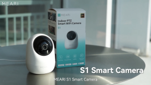 Meari S1 3MP 2K Indoor 360° PTZ Smart Wifi CCTV Camera Night Vision foc cloud storage Supported