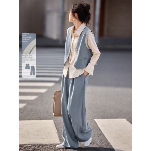 MOHANYIMEI | Color Block Fashion Office Wear Set