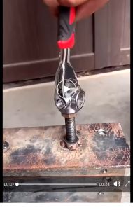 M-Mall 52 IN 1 Universal Upgraded Wrench 360 Degree Rotation Multi-functional Wrench Torque Bolt Torx Socket Spanner Set Tool