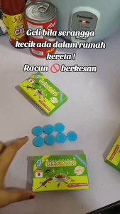 J· TANG RaCun CicaK LiZard(One box of 16 pcs！) Lizard bait Ubat cicak Lizard killer No geckos for 15 years Racun cicak Ubat cicak paling berkesa