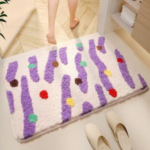 Thảm Cát Siêu Mịn VIKAMA Ins Style Fresh Light Dễ Dàng Làm Sạch Thảm Lót Chân Phòng Tắm Thấm Nước Trang Trí Nhà Cửa 100% Polyester