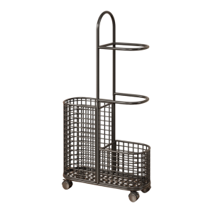 Wheeled Portable Large Capacity Home Sports Equipment Storage Rack