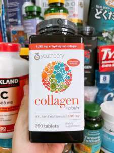 Viên Uống Collagen Youtheory Type 12&3 390 Viên của Mỹ - Date 05/2027