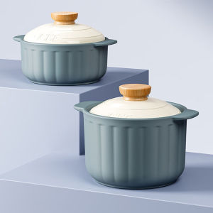 Golden Wife Ceramic Sand Pot K2450SG Multi-Cooking Ways Stew Boil Fry 3L Kitchen Cooking Utensils Versatile Clay Pot