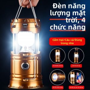 MINGRENBANG | Hand Crank Solar Charging Lantern High Beam Emergency Power Bank