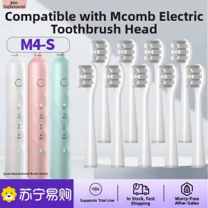 Soft Bristle Electric Toothbrush Head for Gum Care Suitable for Mcomb M4-S M2 M3 M5 Replacement Toothbrush Head by Liuchushou
