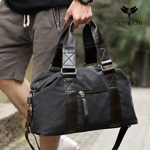 Túi Du Lịch Dung Tích Lớn Bằng Vải Denim Túi Đeo Vai Đơn Cho Nam Túi Đeo Chéo Túi Đựng Đồ Dùng Cá Nhân Bằng Vải Denim Chống Mài Mòn