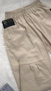 MERA CELANA WANITA JUMBO 7/8 FULL KARET PINGGANG
