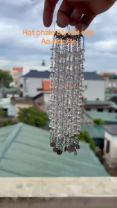 Vòng tay công giáo - lắc tay hạt pha lê 8ly Công giáo có thánh giá ✝ | Trang sức đức tin công giáo | Chuỗi Mân Côi