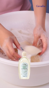 น้ำยาซักชุดชั้นใน ป้องกันเชื้อรา ตากในที่ร่มได้ อ่อนโยนต่อผิว ฟองนุ่ม โอนโยนต่อผิว กิฟฟารีนของแท้ 500 มล.