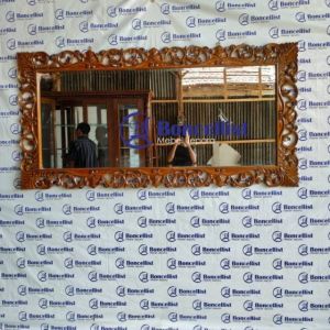 promo Figura PIGURA cermin 200x100cm hiasan dinding kayu jati ukir jepara