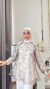 (2oN) GLAM AZRIN 3 BLOUSE Baju Atasan Wanita Muslimah Terbaru Azrin Blouse By Glamz. Nazra Sha